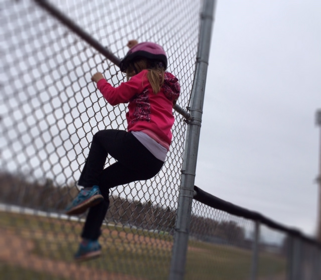 climbin’ fences